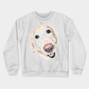 Golden Retriever Smiling Crewneck Sweatshirt